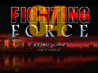 Fighting Force 64 (USA) Title Screen